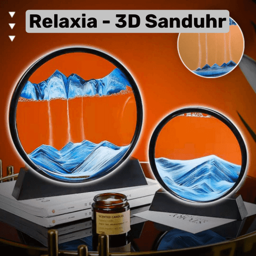 Relaxia - 3D Sanduhr für entspannende Momente - trendz24.de